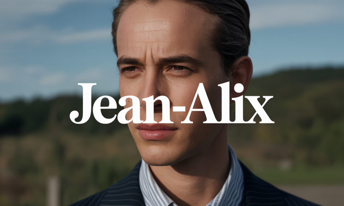 Illustration de Jean-alix, Prénoms