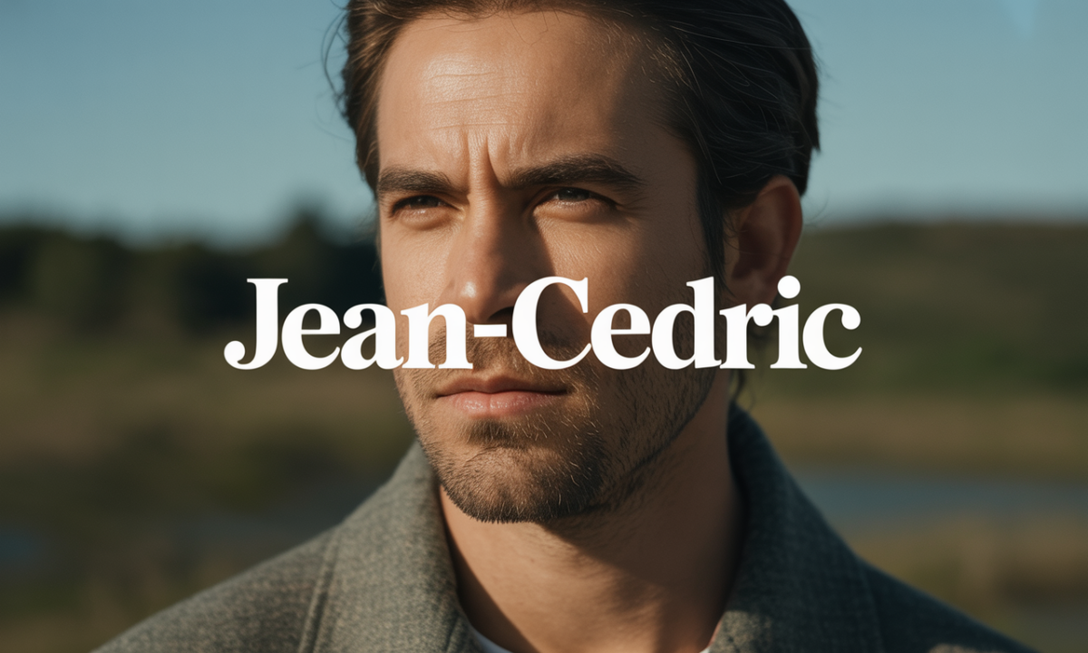 Illustration de Jean-cedric, Prénoms