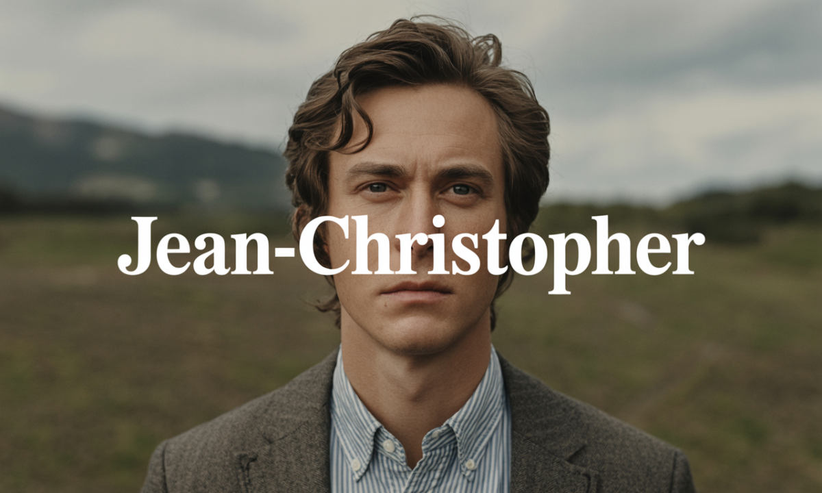 Illustration de Jean-christopher, Prénoms