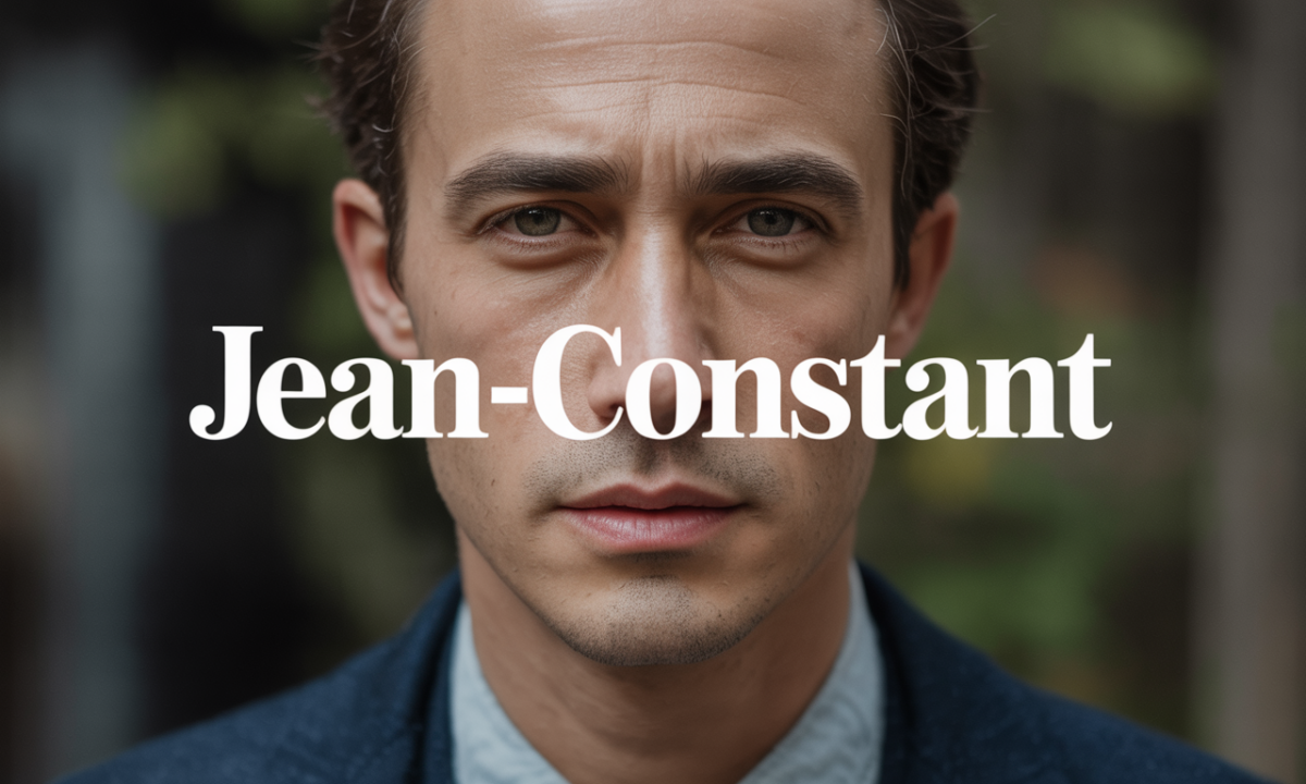 Illustration de Jean-constant, Prénoms