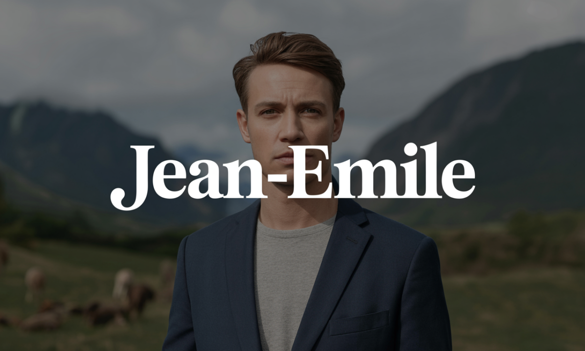 Illustration de Jean-emile, Prénoms