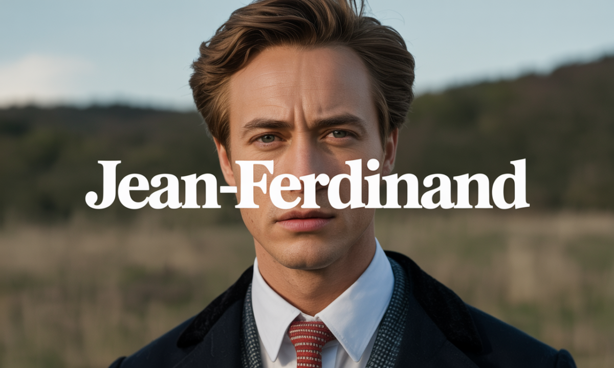 Illustration de Jean-ferdinand, Prénoms