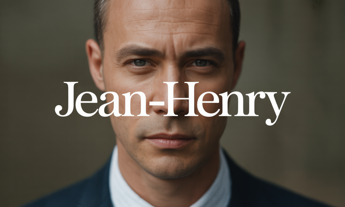 Illustration de Jean-henry, Prénoms