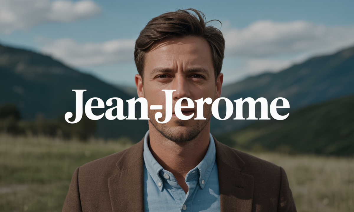 Illustration de Jean-jerome, Prénoms