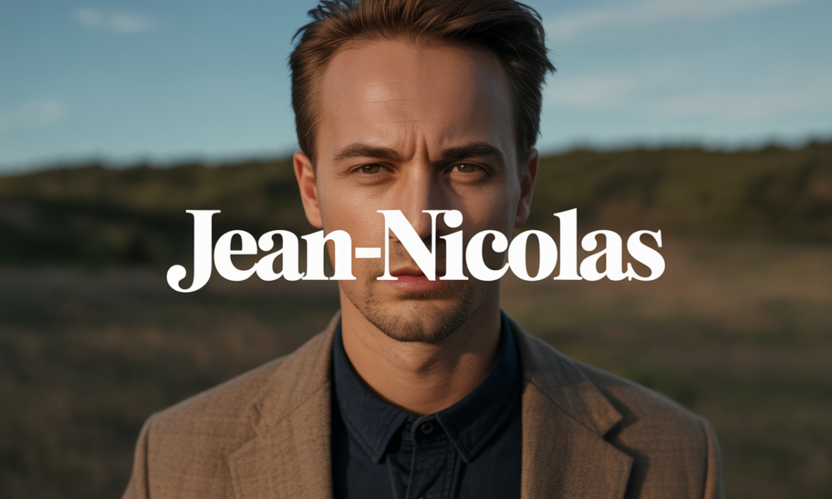 Illustration de Jean-nicolas, Prénoms