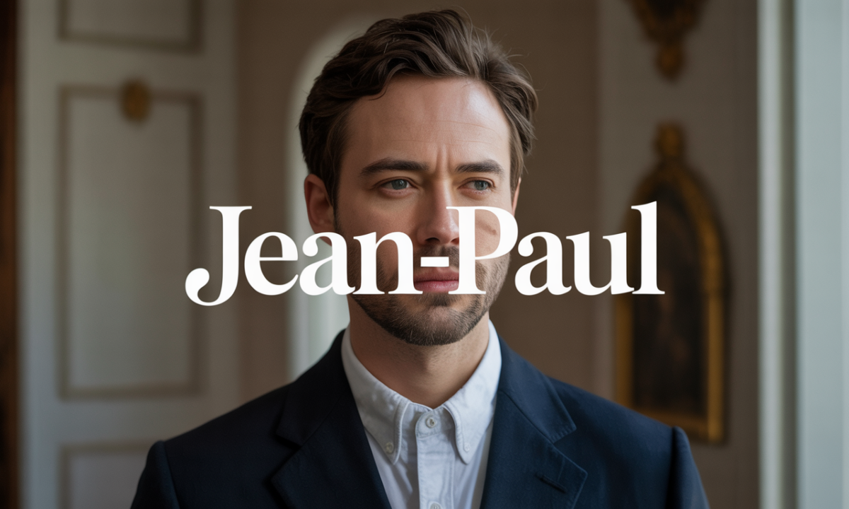 Illustration de Jean-paul, Prénoms