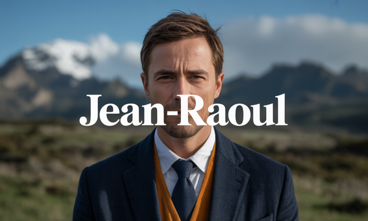 Illustration de Jean-raoul, Prénoms