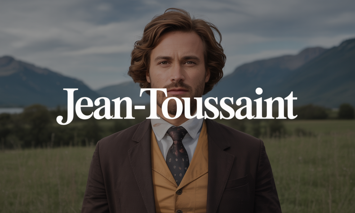 Illustration de Jean-toussaint, Prénoms