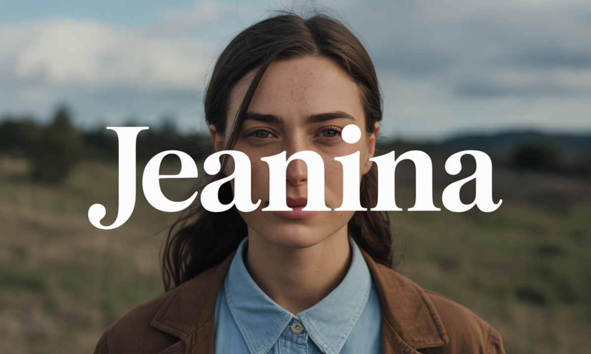 Illustration de Jeanina, Prénoms