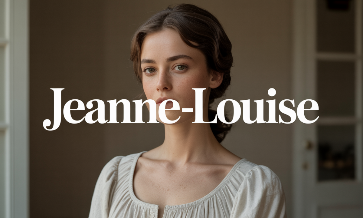 Illustration de Jeanne-louise, Prénoms