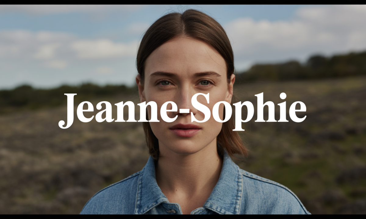 Illustration de Jeanne-sophie, Prénoms