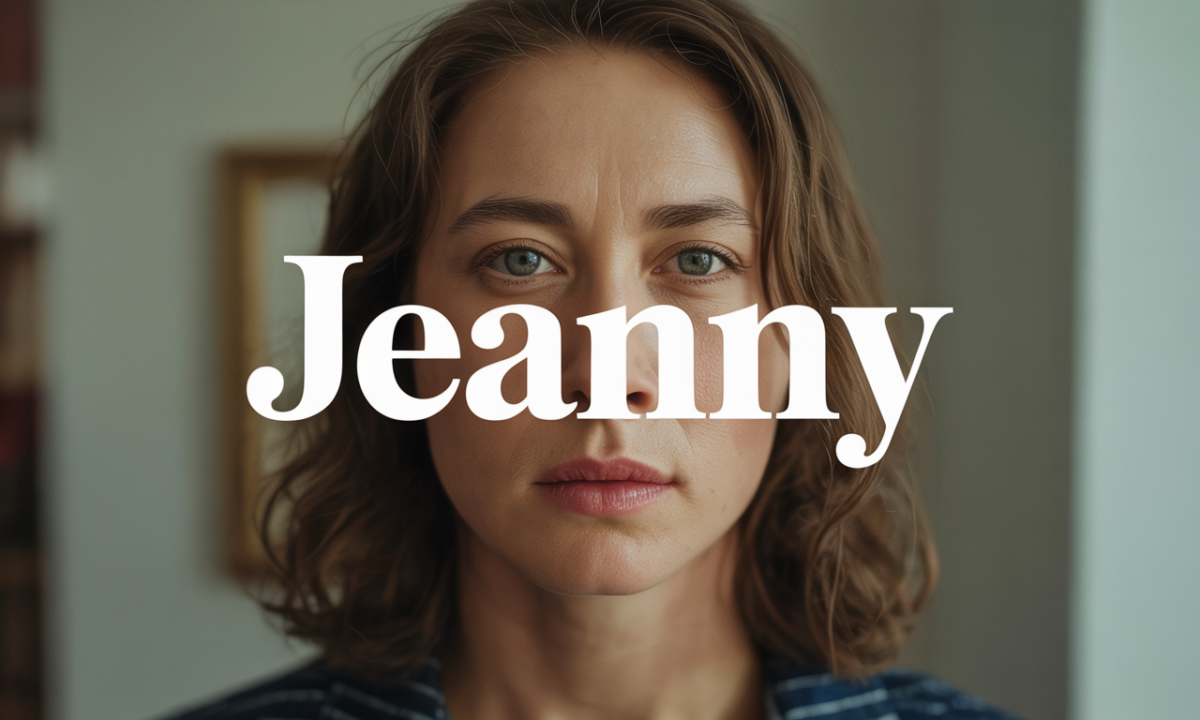 Illustration de Jeanny, Prénoms