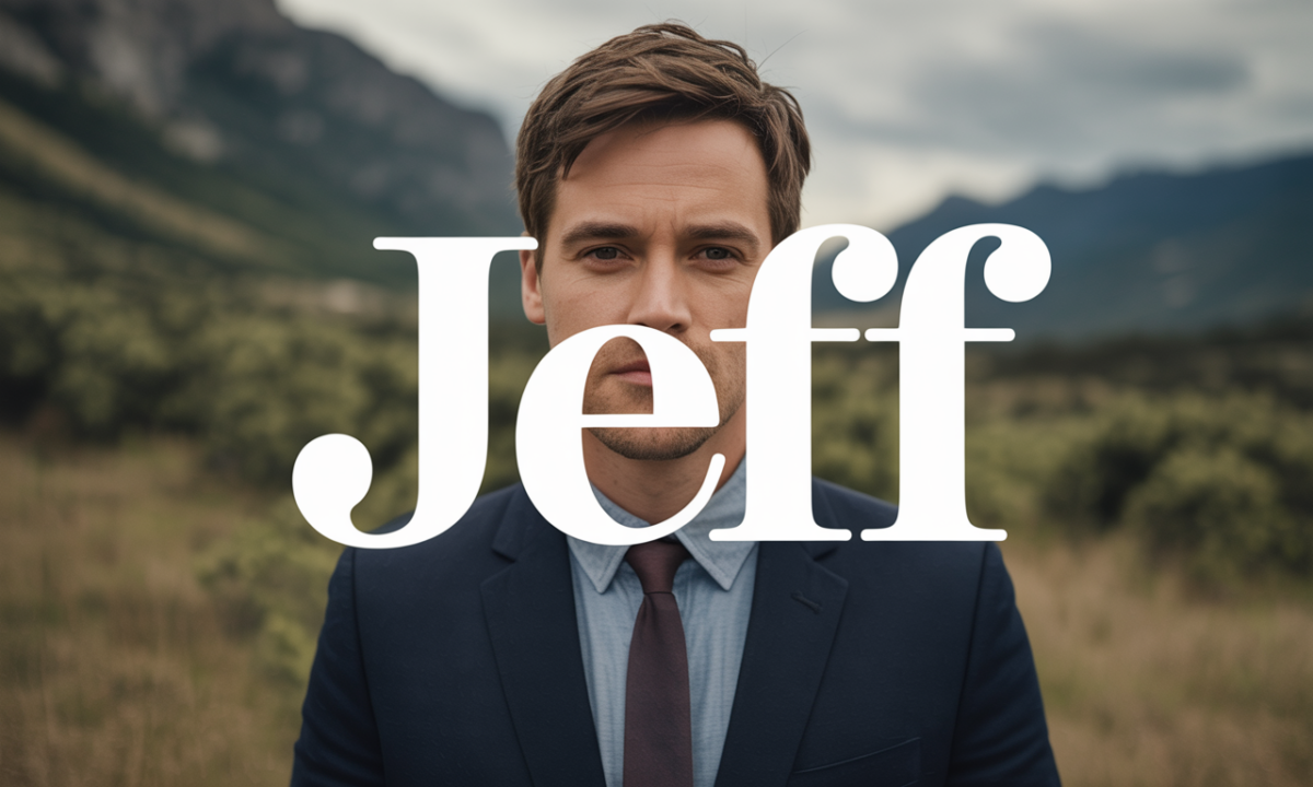 Illustration de Jeff, Prénoms