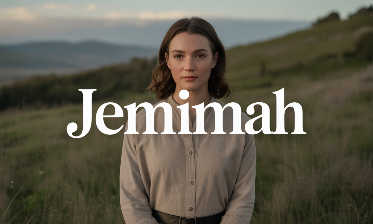 Illustration de Jemimah, Prénoms