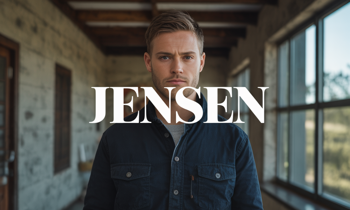 Illustration de Jensen, Prénoms