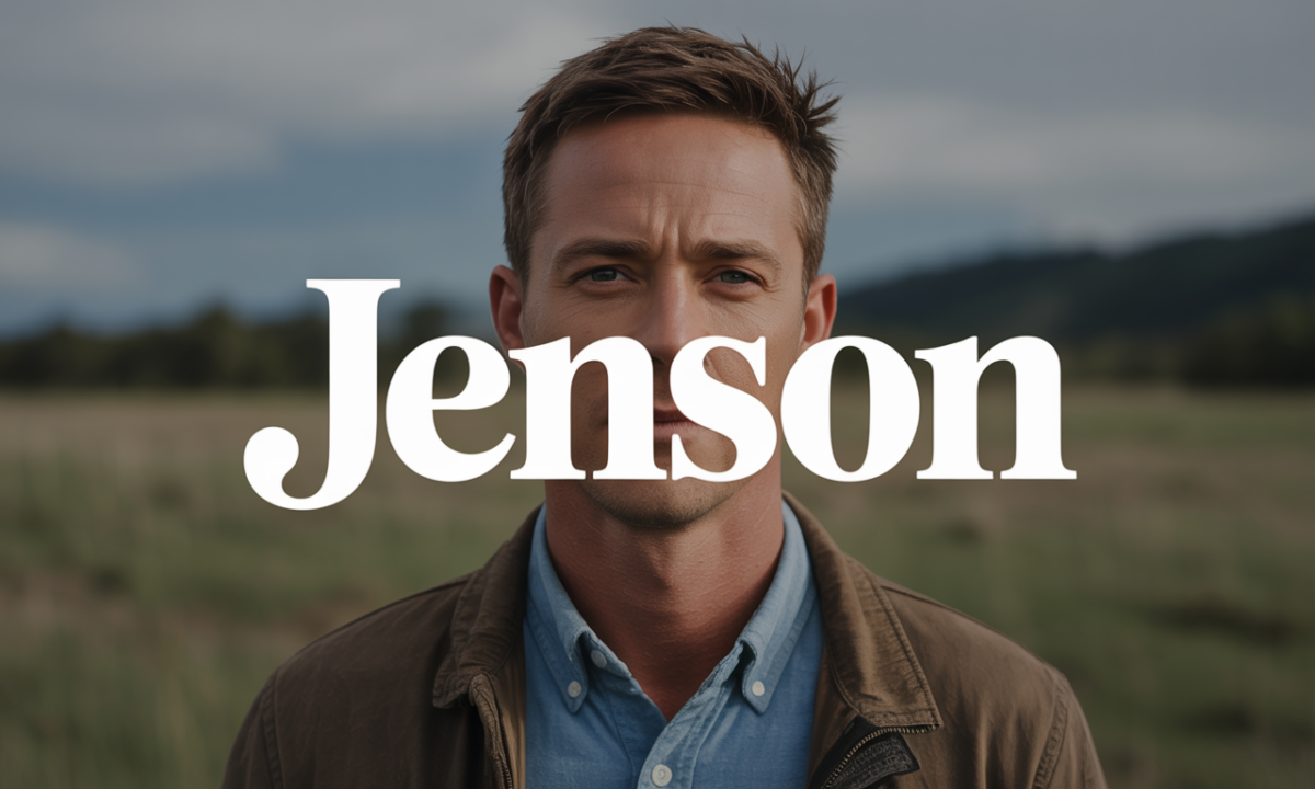 Illustration de Jenson, Prénoms