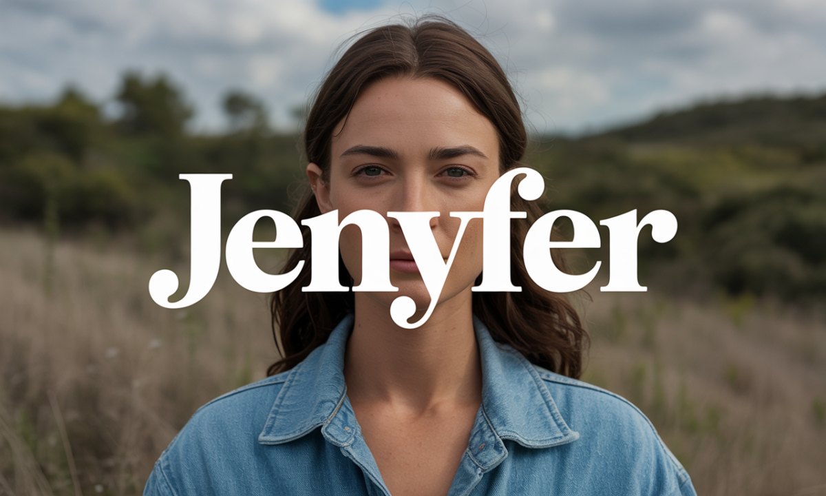 Illustration de Jenyfer, Prénoms