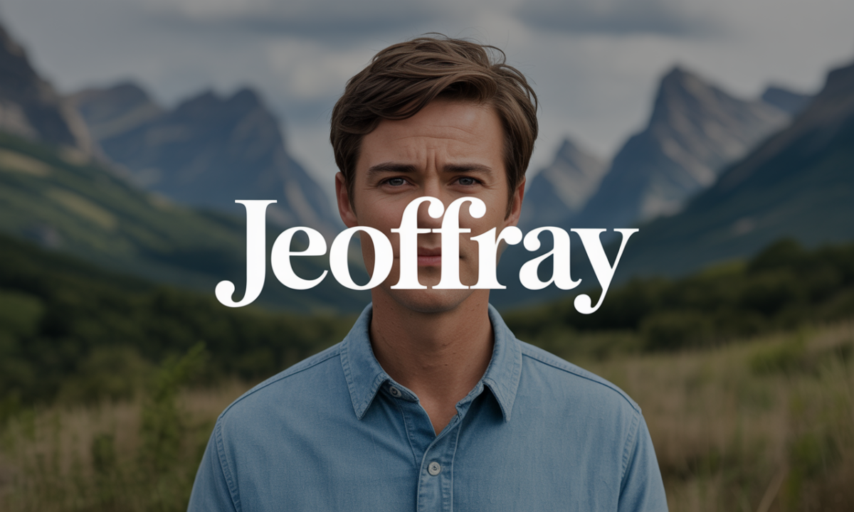 Illustration de Jeoffray, Prénoms