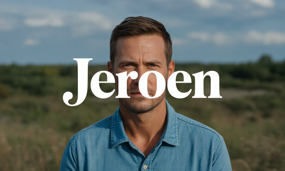 Illustration de Jeroen, Prénoms