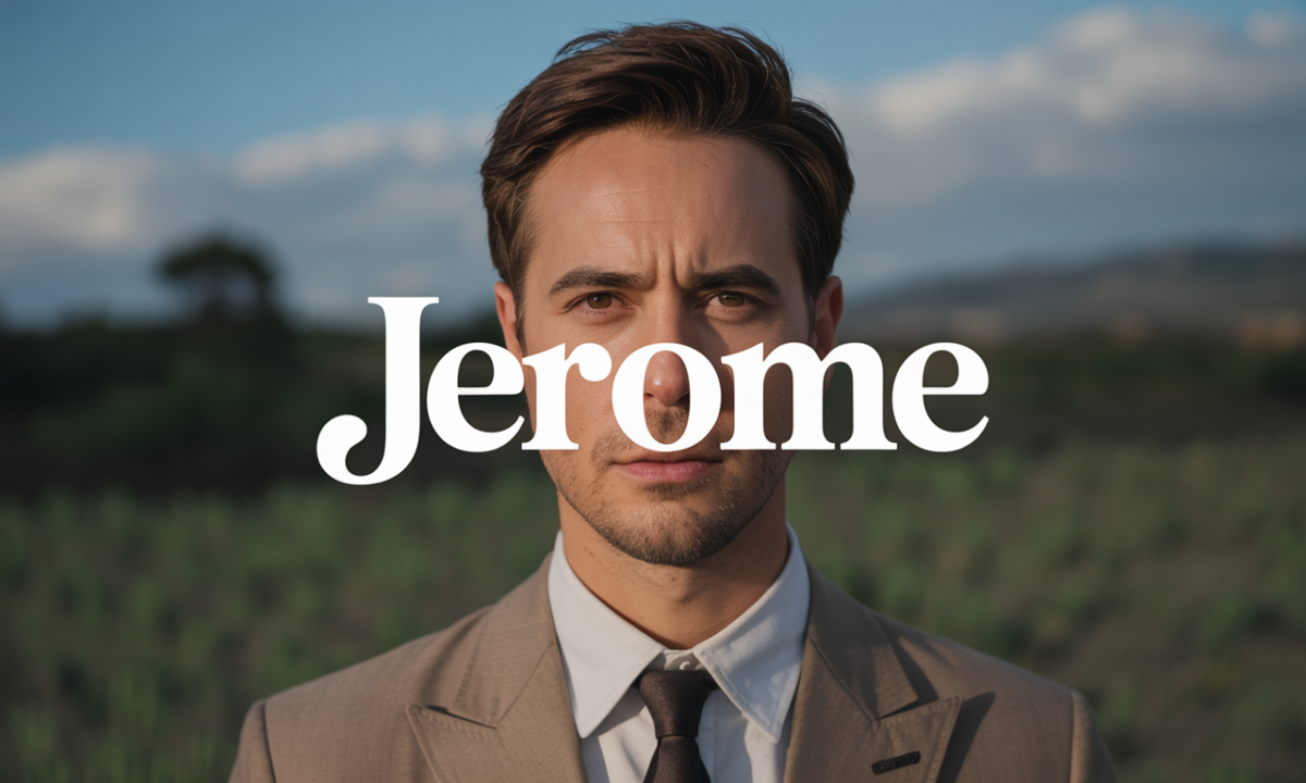 Illustration de Jerome, Prénoms