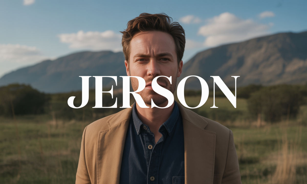 Illustration de Jerson, Prénoms