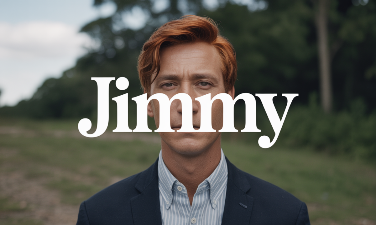 Illustration de Jimmy, Prénoms