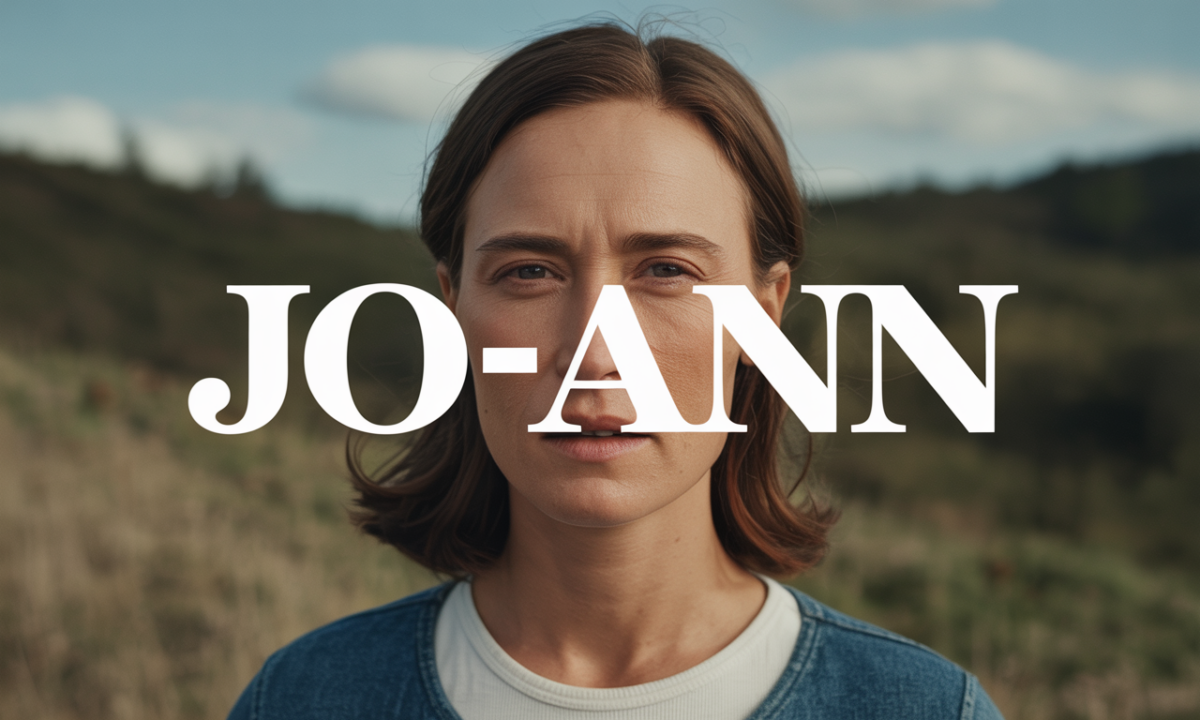 Illustration de Jo-ann, Prénoms