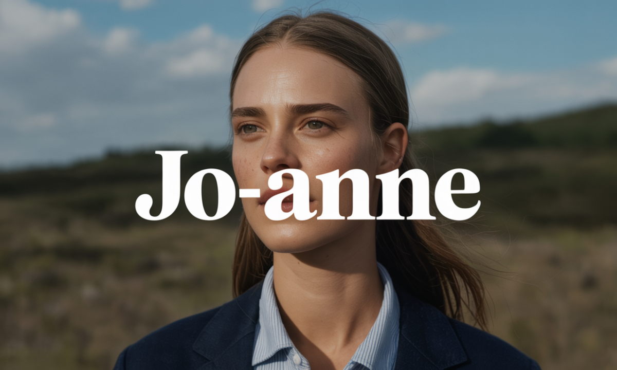 Illustration de Jo-anne, Prénoms