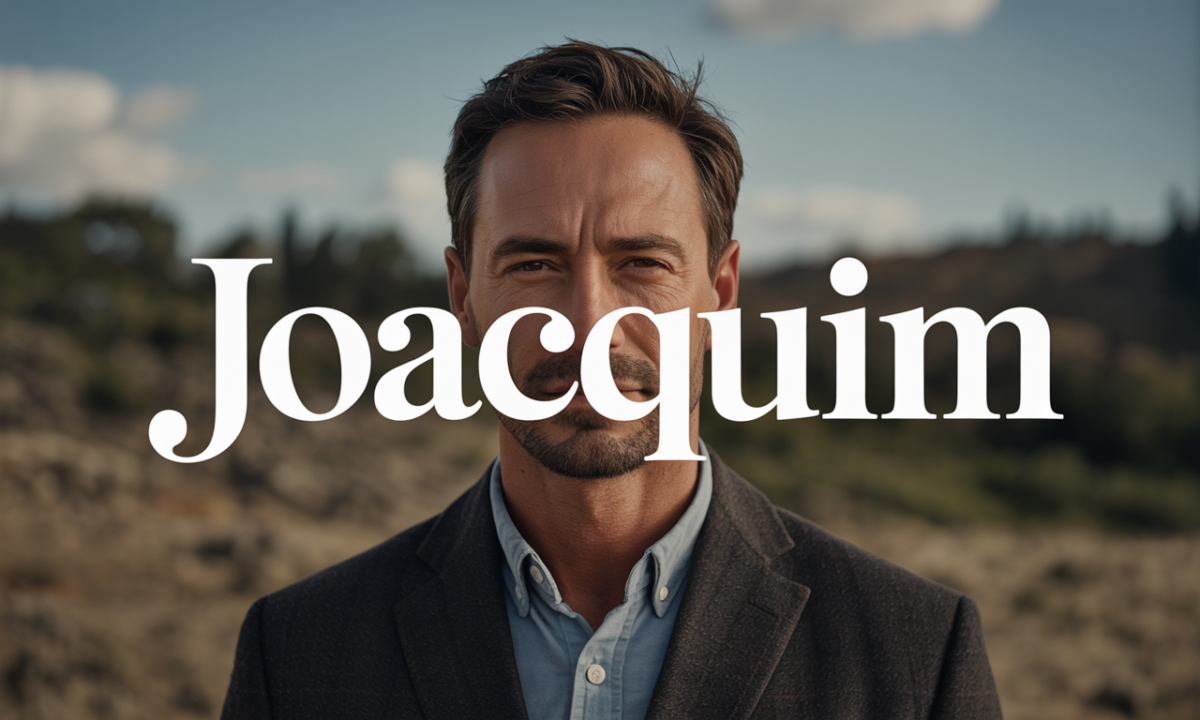 Illustration de Joacquim, Prénoms