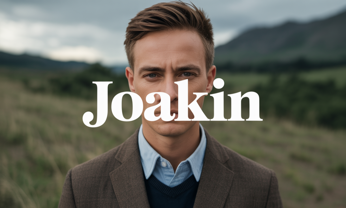 Illustration de Joakin, Prénoms