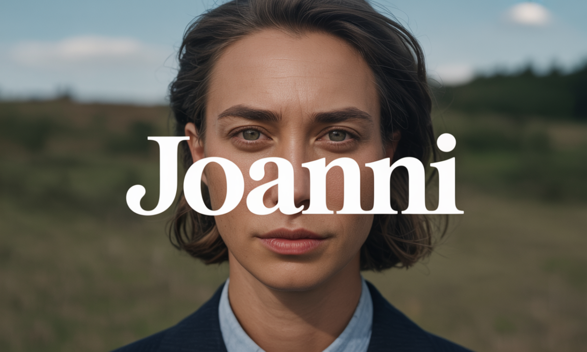 Illustration de Joanni, Prénoms