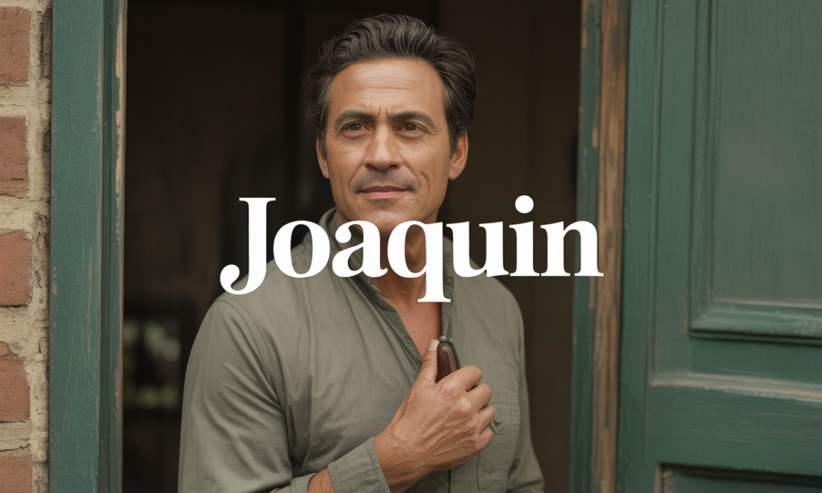 Illustration de Joaquin, Prénoms