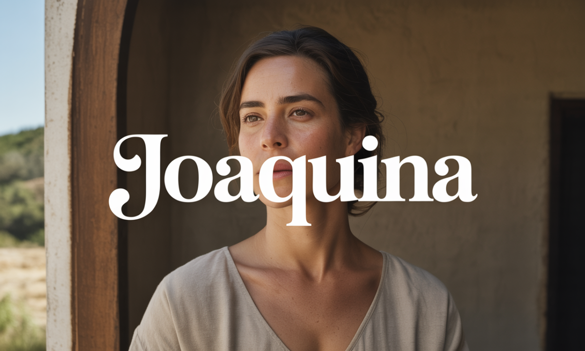 Illustration de Joaquina, Prénoms