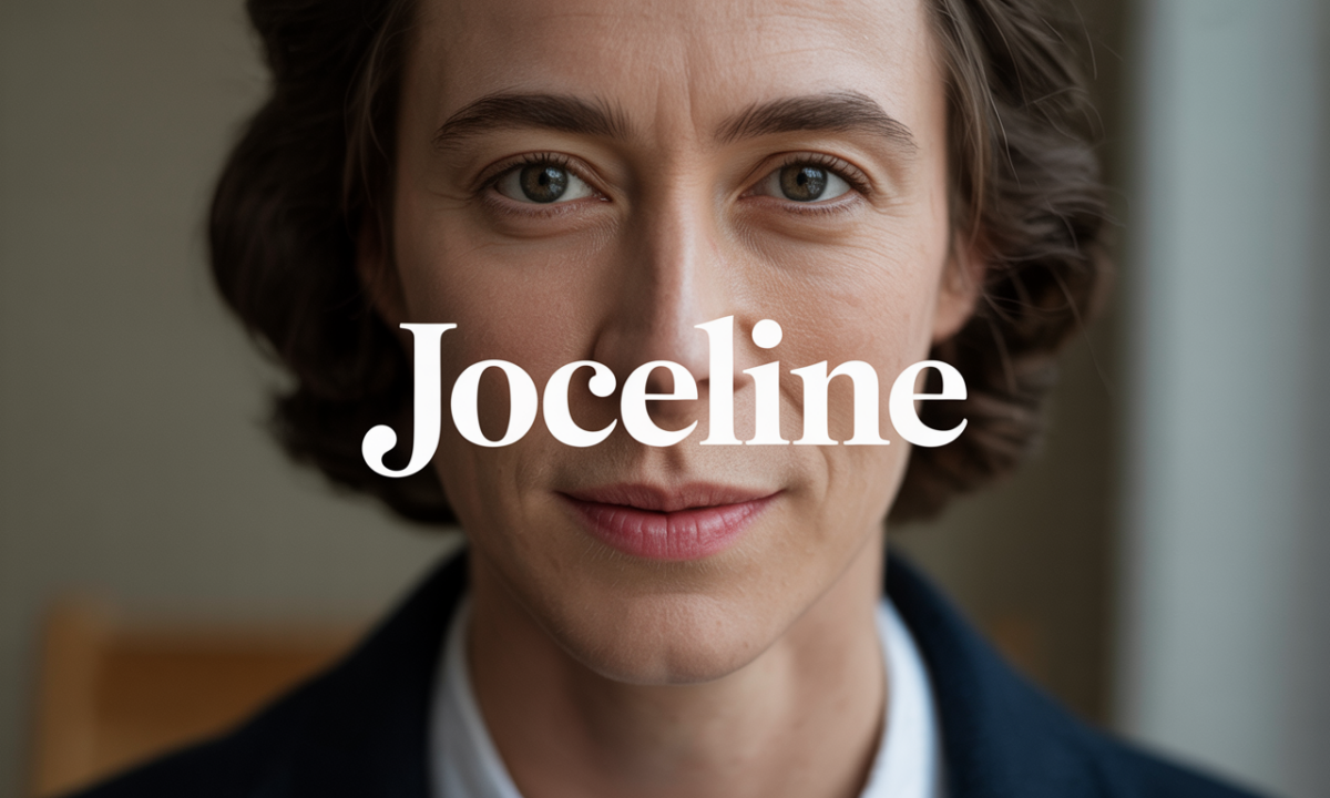 Illustration de Joceline, Prénoms