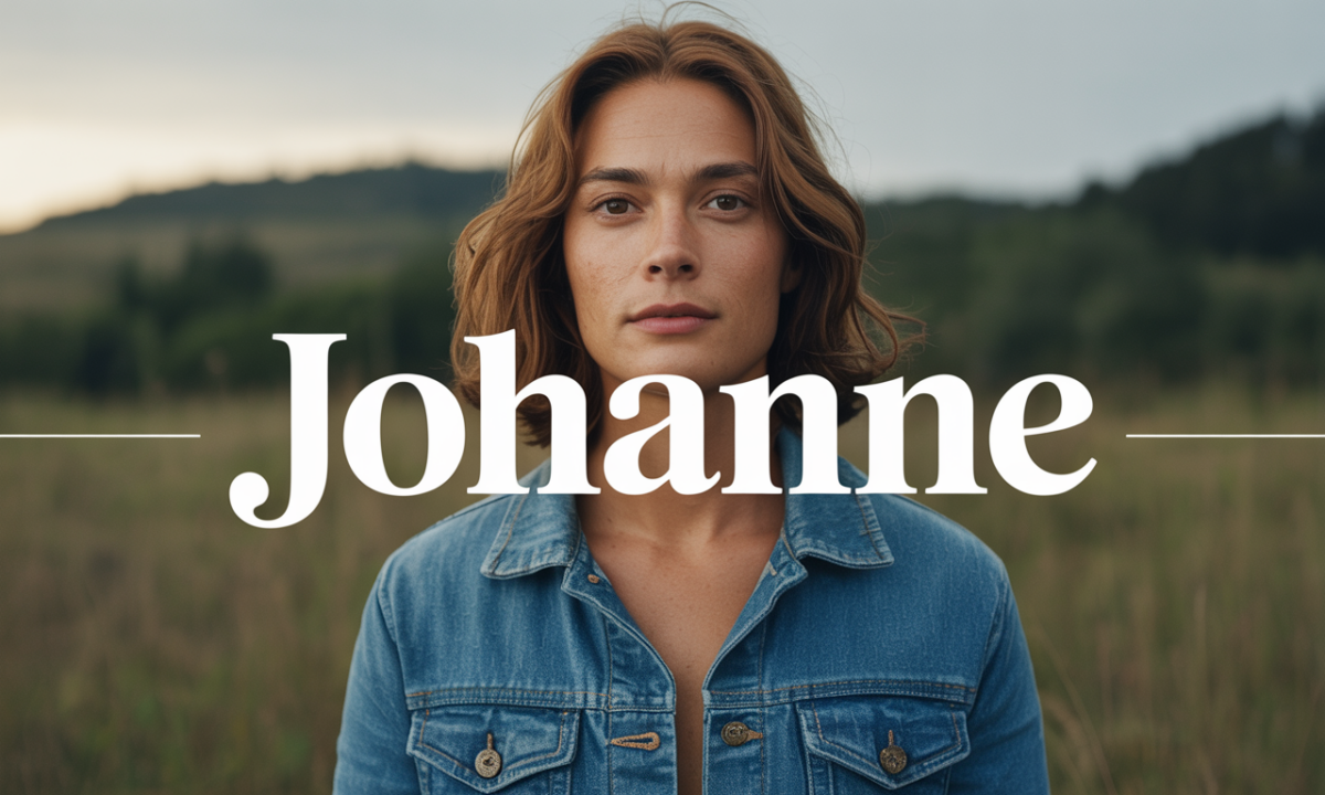 Illustration de Johanne, Prénoms