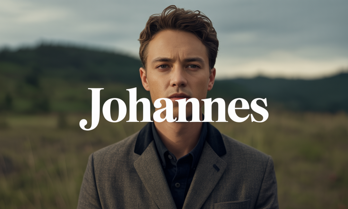 Illustration de Johannes, Prénoms