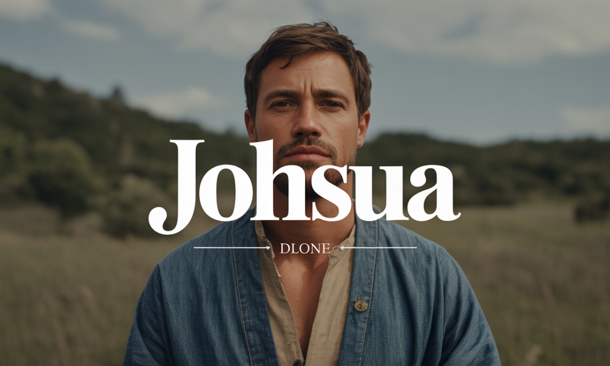 Illustration de Johsua, Prénoms