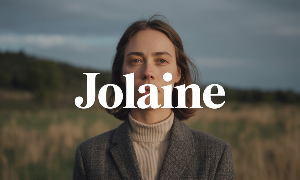 Illustration de Jolaine, Prénoms