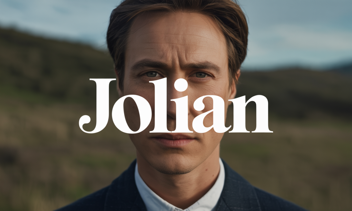 Illustration de Jolian, Prénoms