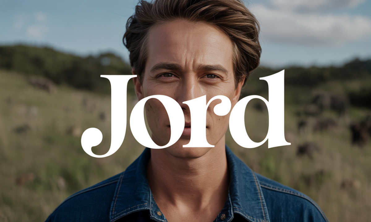 Illustration de Jord, Prénoms