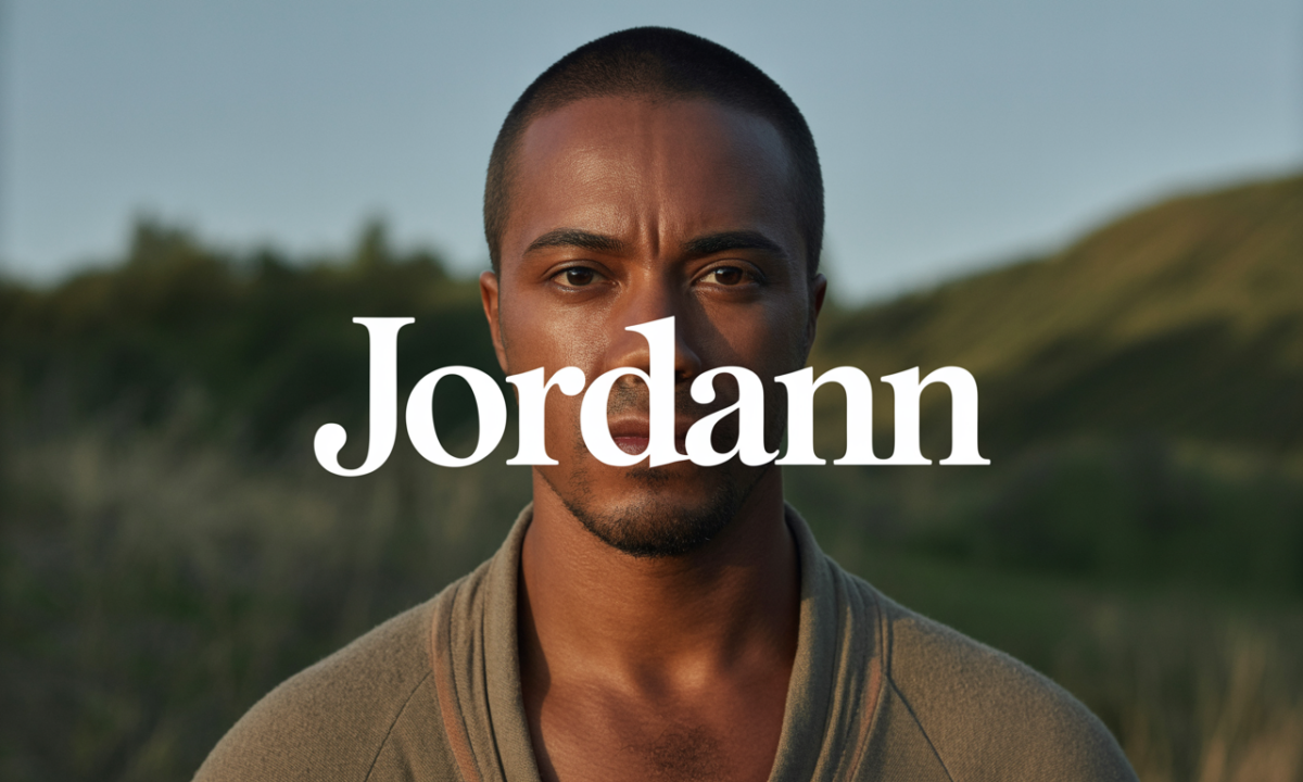 Illustration de Jordann, Prénoms