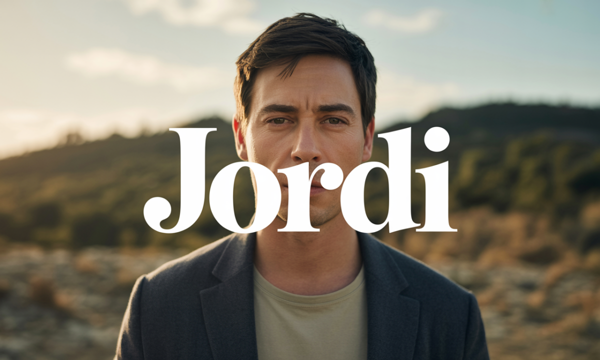 Illustration de Jordi, Prénoms