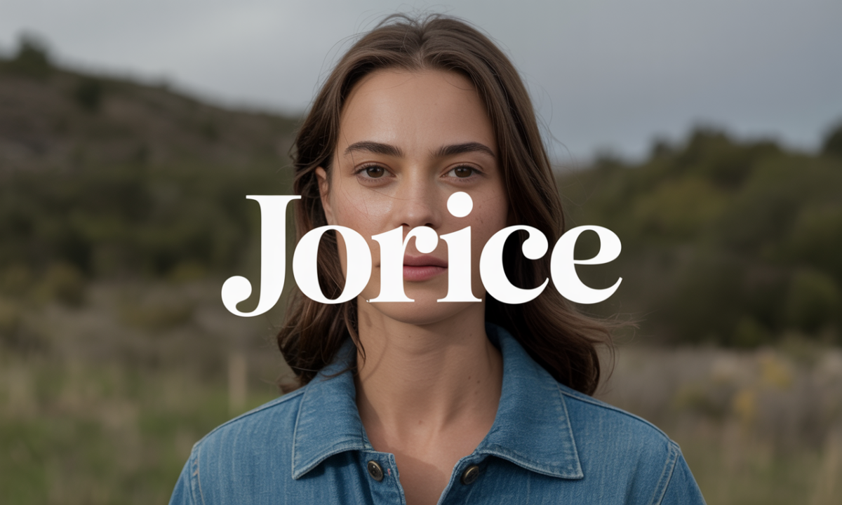 Illustration de Jorice, Prénoms