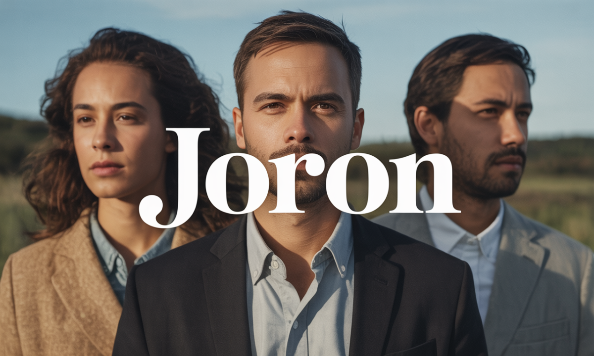 Illustration de Joron, Noms de famille