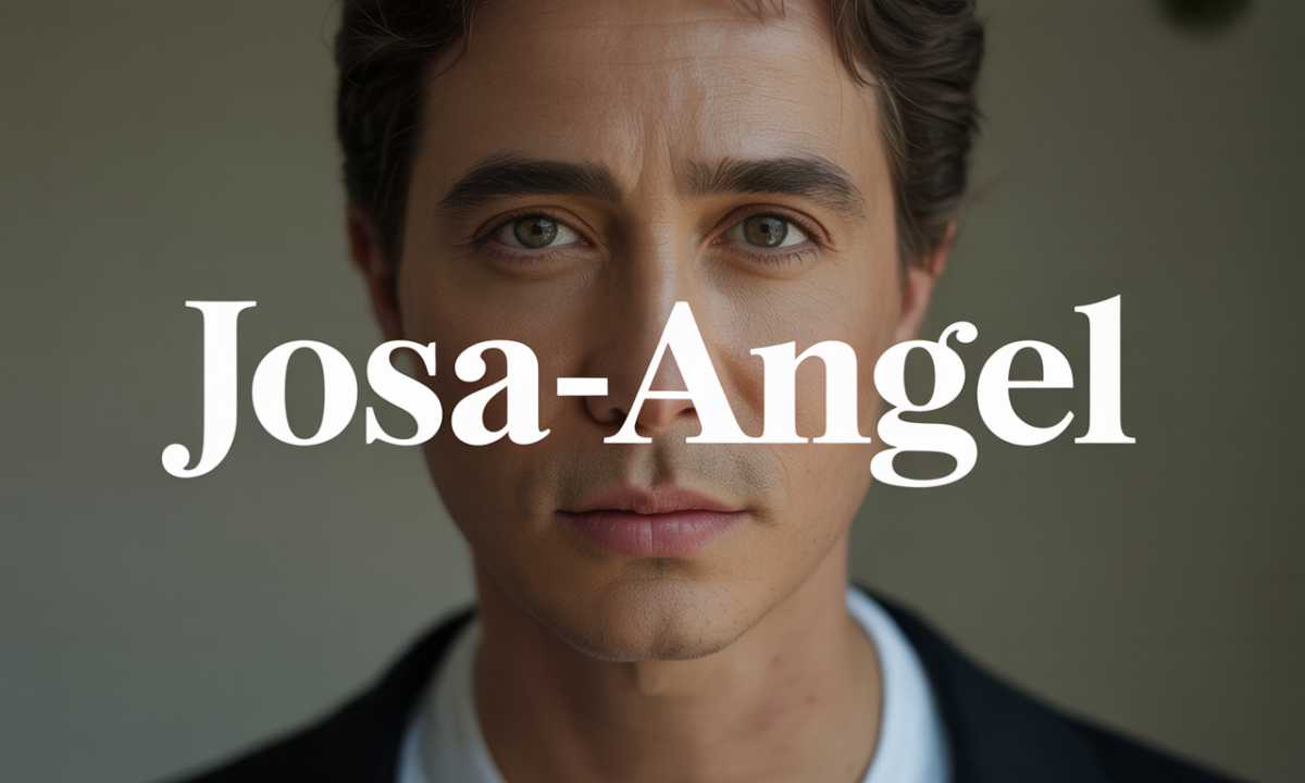 Illustration de Josa-angel, Prénoms