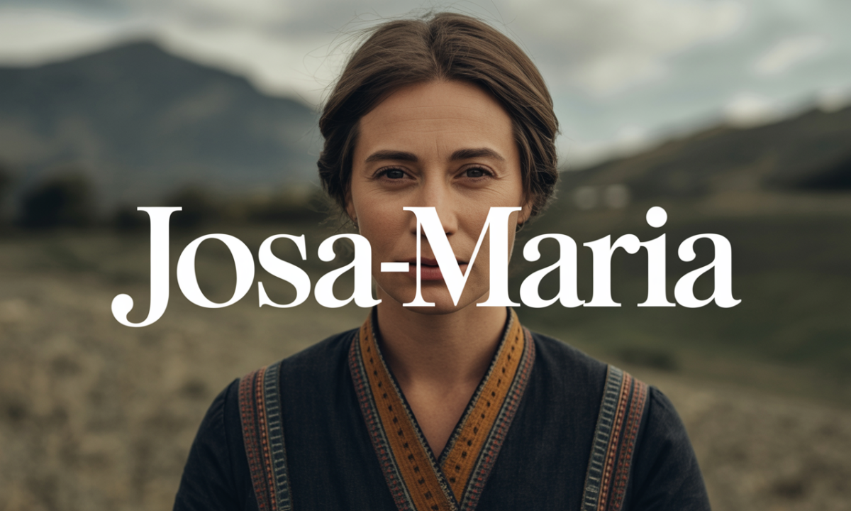 Illustration de Josa-maria, Prénoms