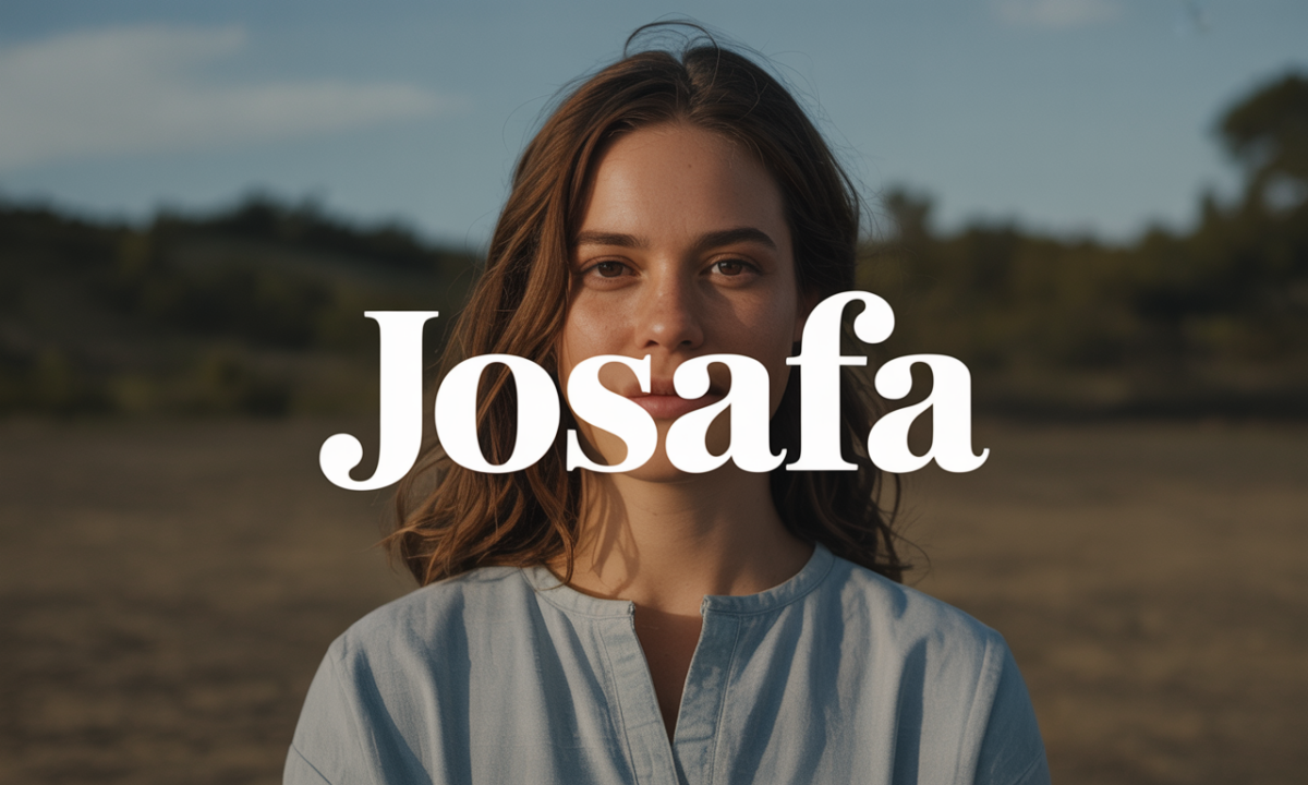 Illustration de Josafa, Prénoms