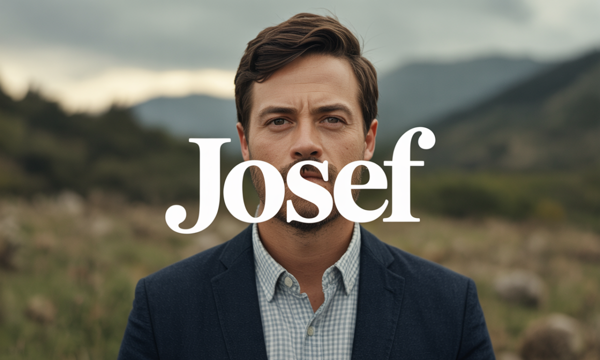 Illustration de Josef, Prénoms