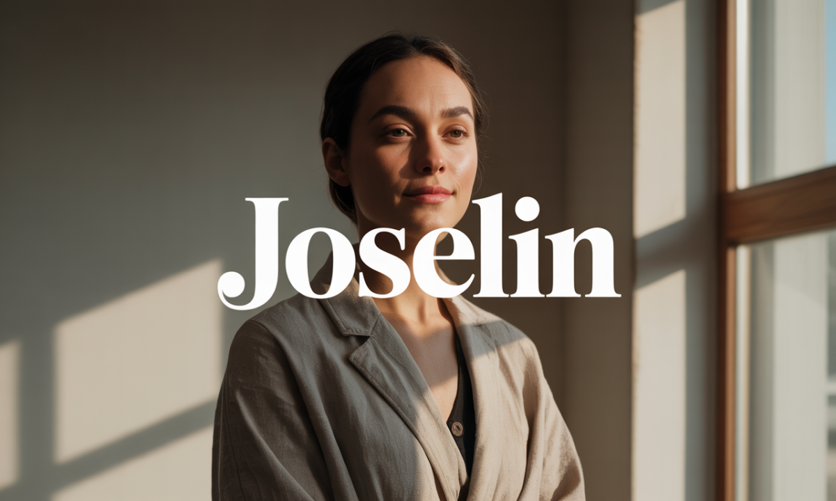 Illustration de Joselin, Prénoms