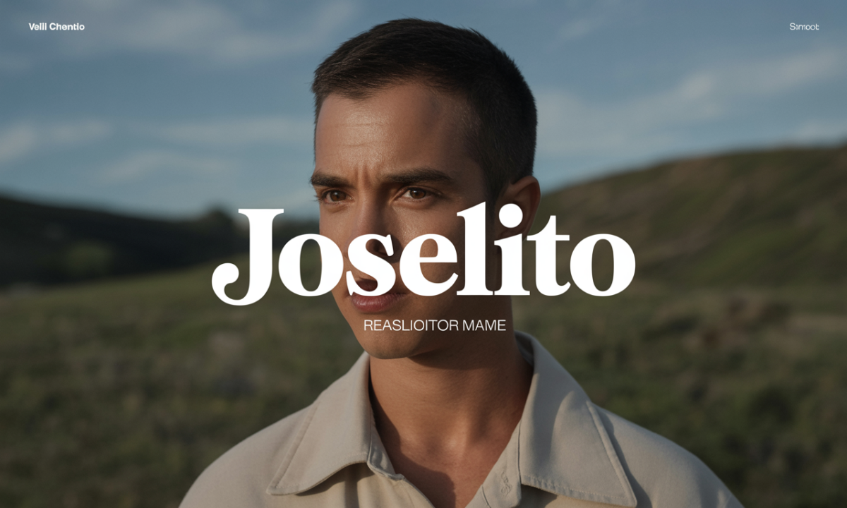 Illustration de Joselito, Prénoms